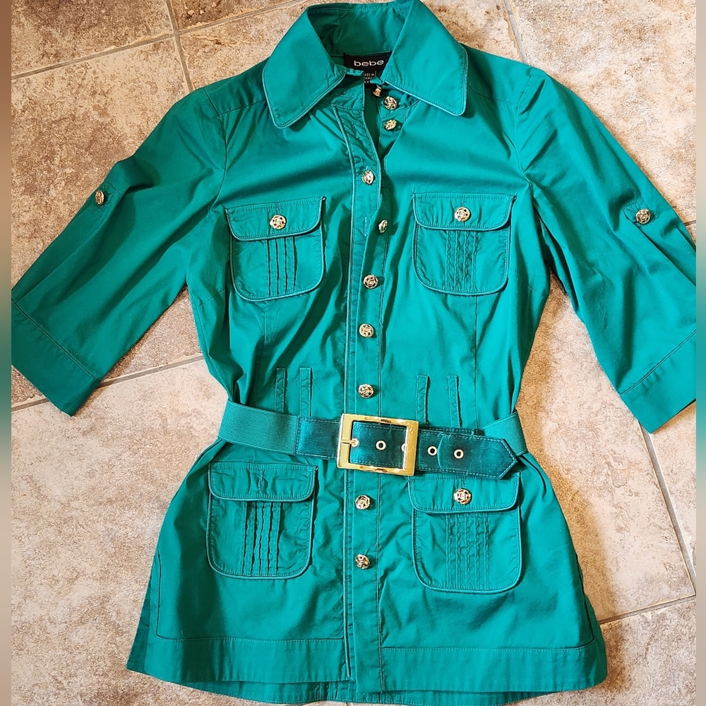 Button down tunic